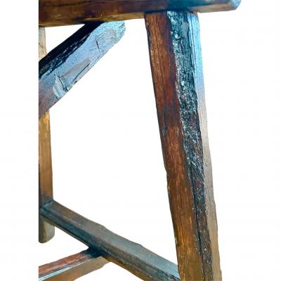 Tuscan Trestle Table Circa 1850