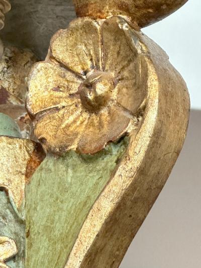 Tuscan Two Tier Painted Chandelier