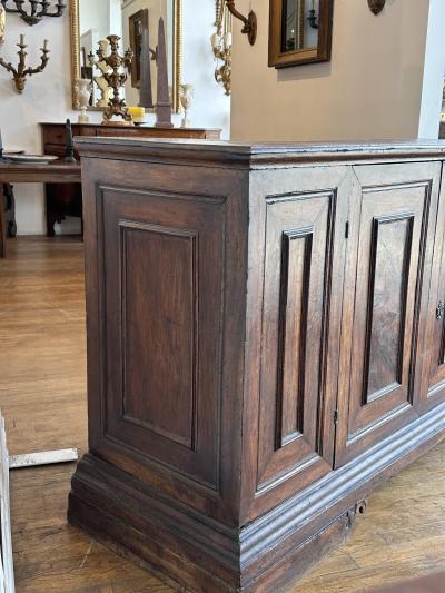 Tuscan Walnut Credenza Circa 1700