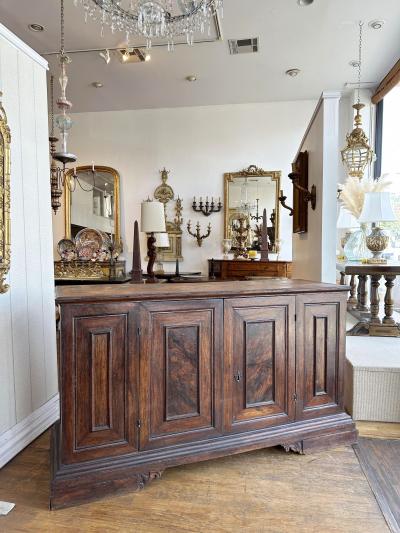 Tuscan Walnut Credenza Circa 1700