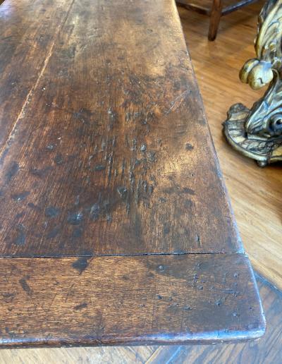 Tuscan trestle console Circa 1760