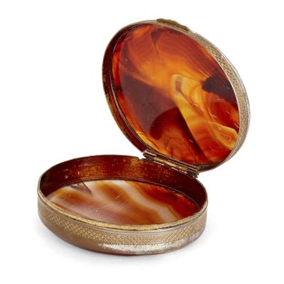 Twenty two miniature boxes mounted with silvered and gilt metal