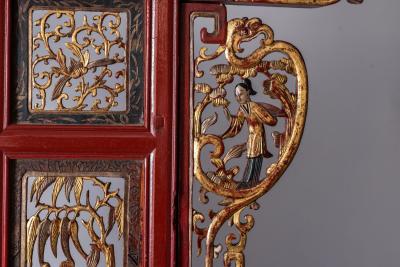 Two Chinese panels late 19th century Peoples Republic of China circa 1880