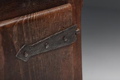 Two Doors Cupboard in Solid Chestnut Early 20th Century