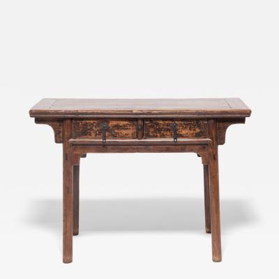 Two Drawer Provincial Table