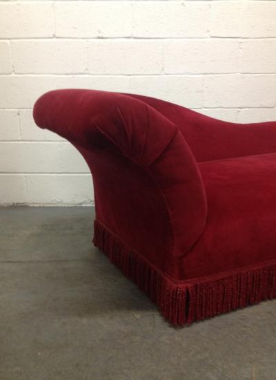 Two French Art Deco Chaise Lounges
