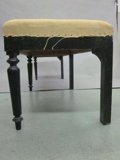Two Large French Carved Wood Modern Neoclassical Benches
