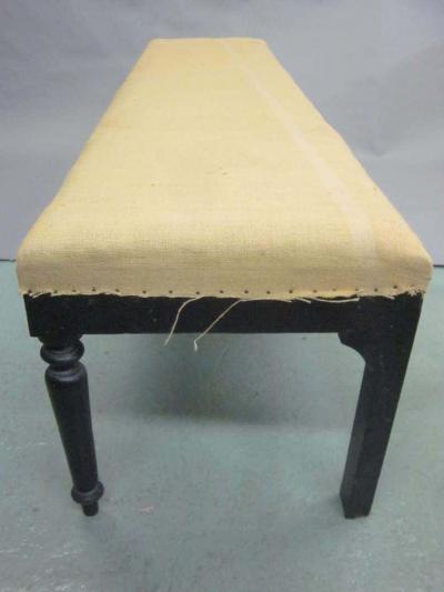 Two Large French Carved Wood Modern Neoclassical Benches