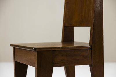Two New Hague School Side Chairs in Oak The Netherlands 1930s