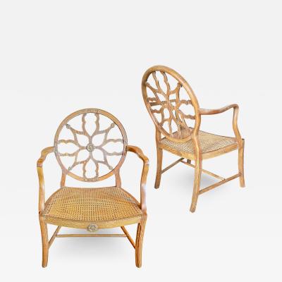 Two Pairs Extraordinary Armchairs by Lysberg Hansen Therpe