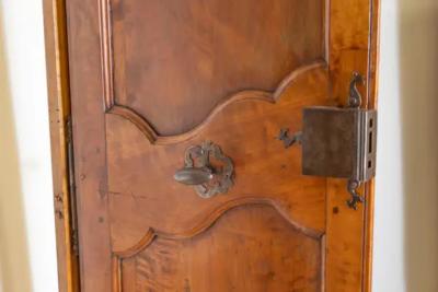 Two Pairs of 18th Century French Alder Communication Doors From Avignon