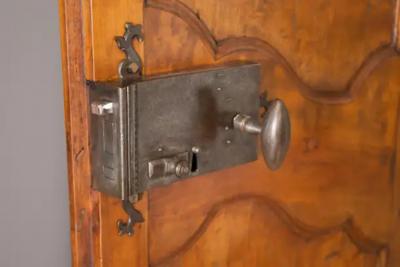 Two Pairs of 18th Century French Alder Communication Doors From Avignon