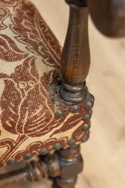 Two Pairs of 20th Century French Arm Chairs