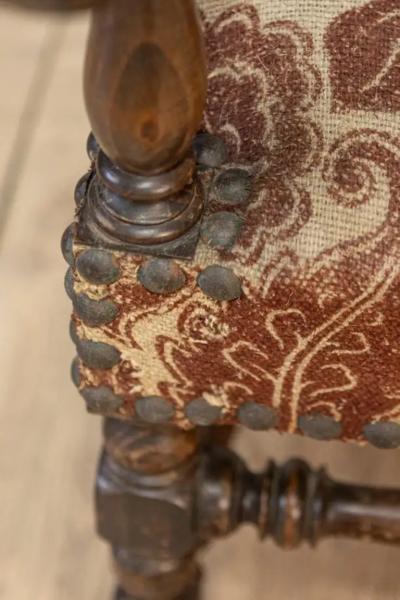 Two Pairs of 20th Century French Arm Chairs