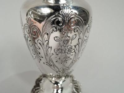 Two Pairs of Antique Edwardian Regency Salt Pepper Shakers