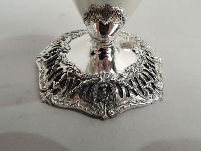 Two Pairs of Antique Edwardian Regency Salt Pepper Shakers