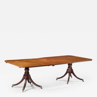 Two Pedestal Dining Table