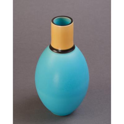 Two Porcelain Vases by Marc Uzan France 2012