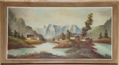 Two Rivers Mountain Landscape