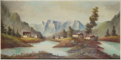 Two Rivers Mountain Landscape