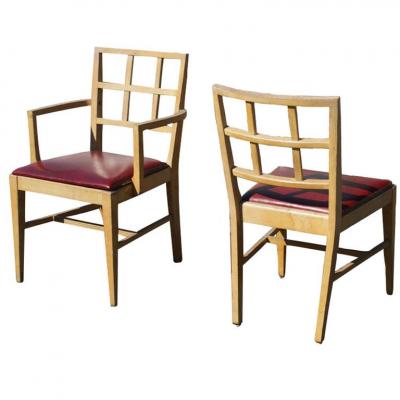 Two Robsjohn Gibbings For Widdicomb Dining Chairs