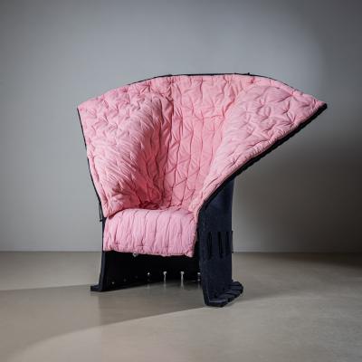 Two Sculptural Lounge Chairs I Feltri by Gaetano Pesce Italy