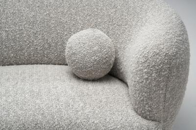 Two Seater Sofa by a Danish Cabinetmaker Denmark 1940s