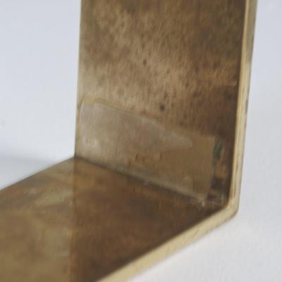 Two Sided Mid Cetury Modern Brass Mirror Finland 1950s