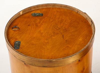 Two Swedish Birch Sugar Barrels Circa 1960s