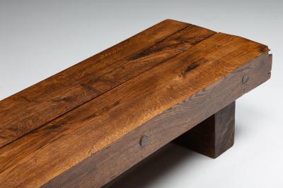 Two legged Wabi Sabi Coffee Table 1940s
