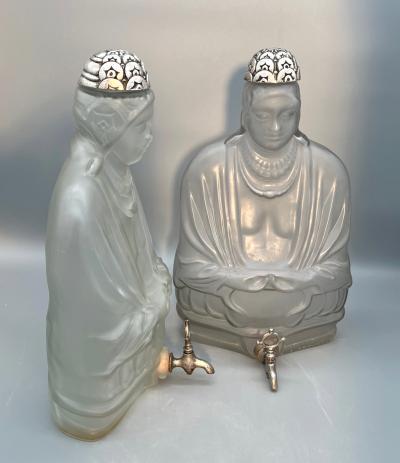 Two perfume fountains Badalona Spain circa 1920