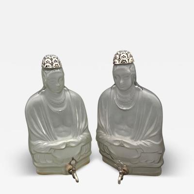 Two perfume fountains Badalona Spain circa 1920