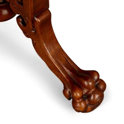 Two round inlaid hardwood Chinese tables