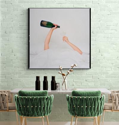 Tyler Shields Champagne Hands