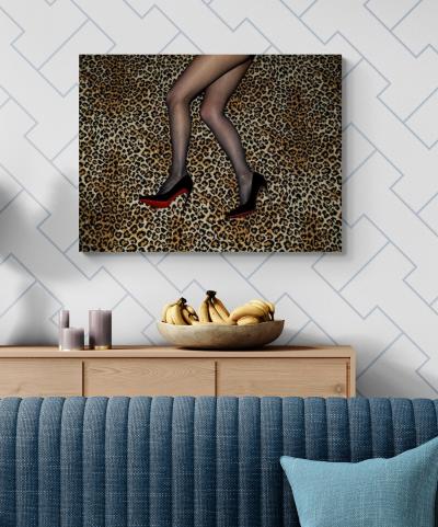 Tyler Shields Cheetah Legs