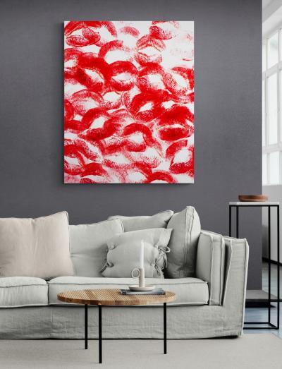 Tyler Shields Lip Stick Kisses