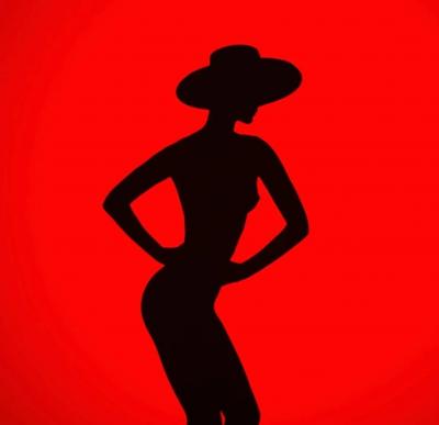 Tyler Shields Red Silhouette