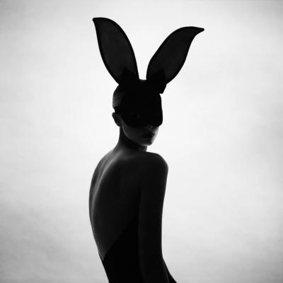 Tyler Shields The Bunny Silhouette