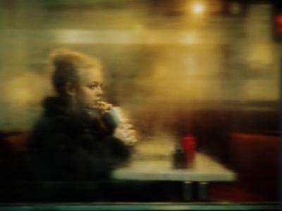 Tyler Shields The Girl in the Diner Window
