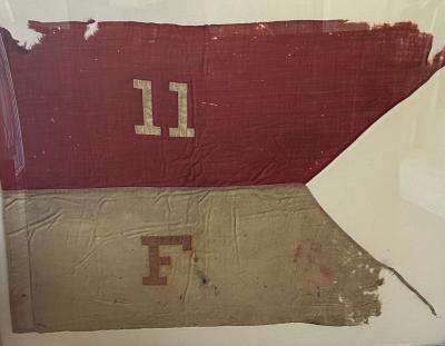 U S Army Model 1885 Cavalry Guidon 11th Cavalry Second Squadron Troop F 