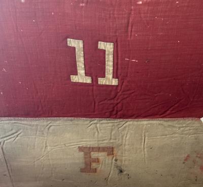 U S Army Model 1885 Cavalry Guidon 11th Cavalry Second Squadron Troop F 