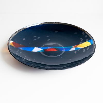 ULLA OHLSON ULLA OHLSON GLASS BOWL FOR LINDSHAMMAR SWEDEN 2006