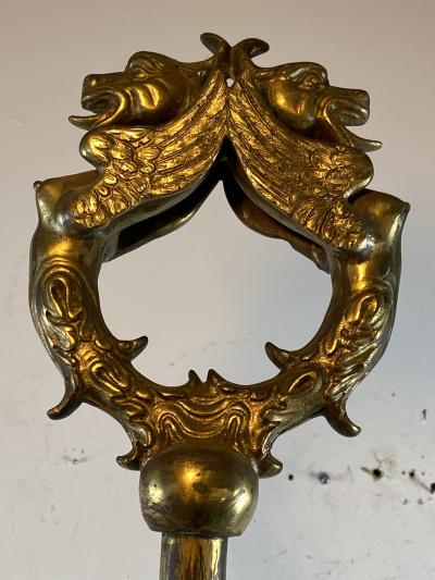 UNUSUAL DRAMATIC BAROQUE WHALE OIL STYLE FLOOR LAMP