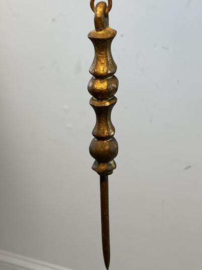 UNUSUAL DRAMATIC BAROQUE WHALE OIL STYLE FLOOR LAMP