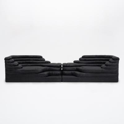 Ubald Klug Ubald Klug DS 1025 Terrazza Sofa for De Sede Switzerland 1974 Set of Two