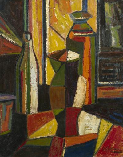 Ugo Giannini Still Life Circa 1950