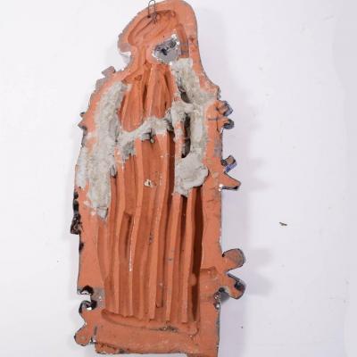 Ugo Lucerni Large Ugo Lucerni Italian Majolica Studio Wall Relief