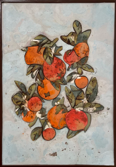 Ugo Schildge Orange Tree Branch 1 2023