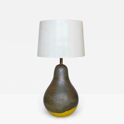 Ugo Zaccagnini Pear Shaped Ceramic Table Lamp