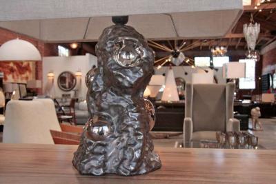 Ugo Zaccagnini Table Sculpture Lamp By Ugo Zaccagnini 1950